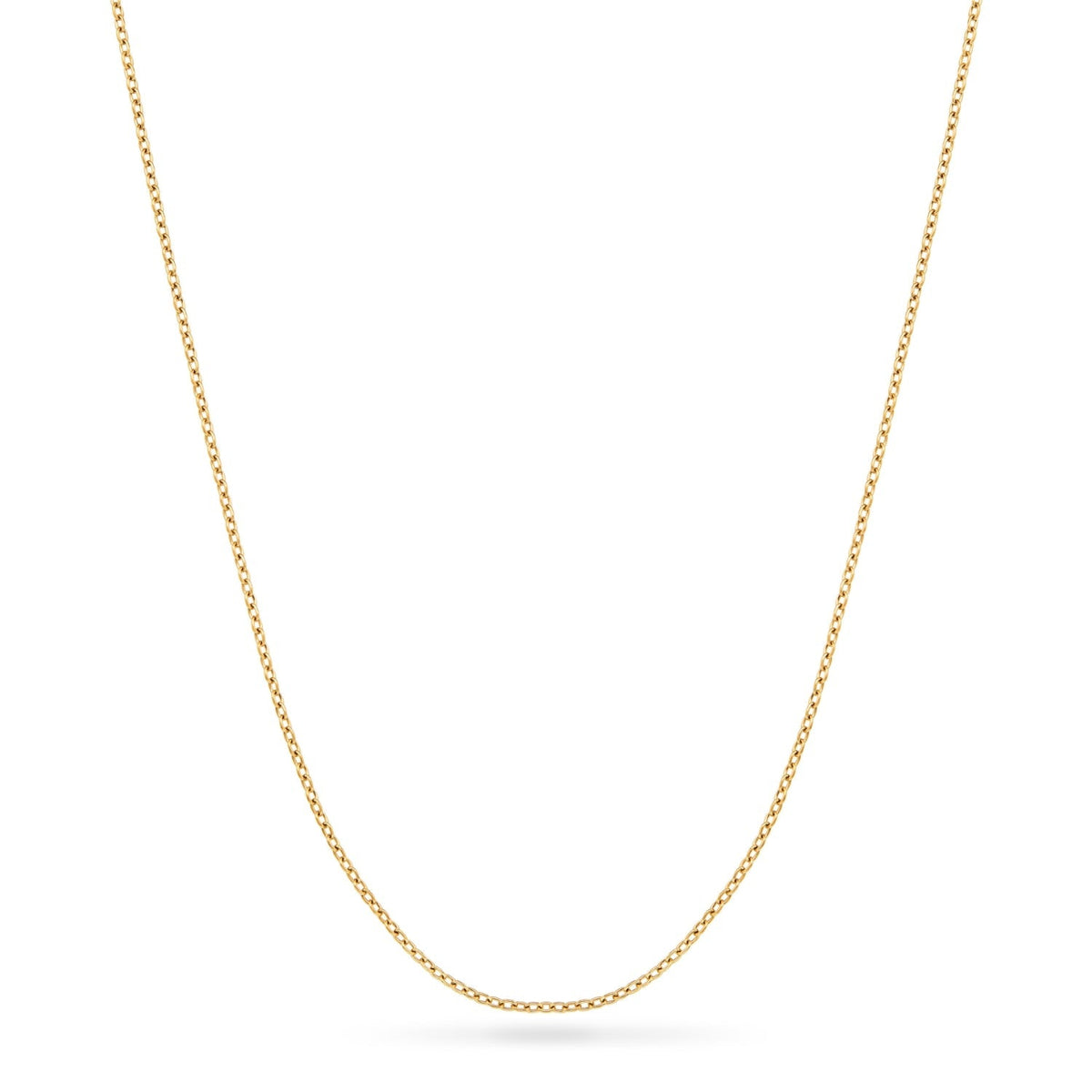 Layering Fine Chain Necklace 18-20 in (Gold)