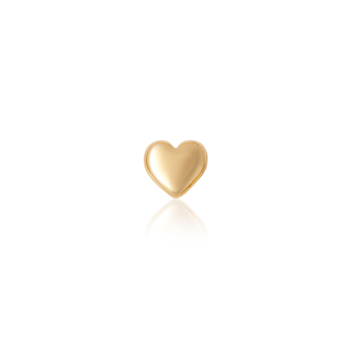 Fixed Charm - Bubble Heart Charm (Gold)