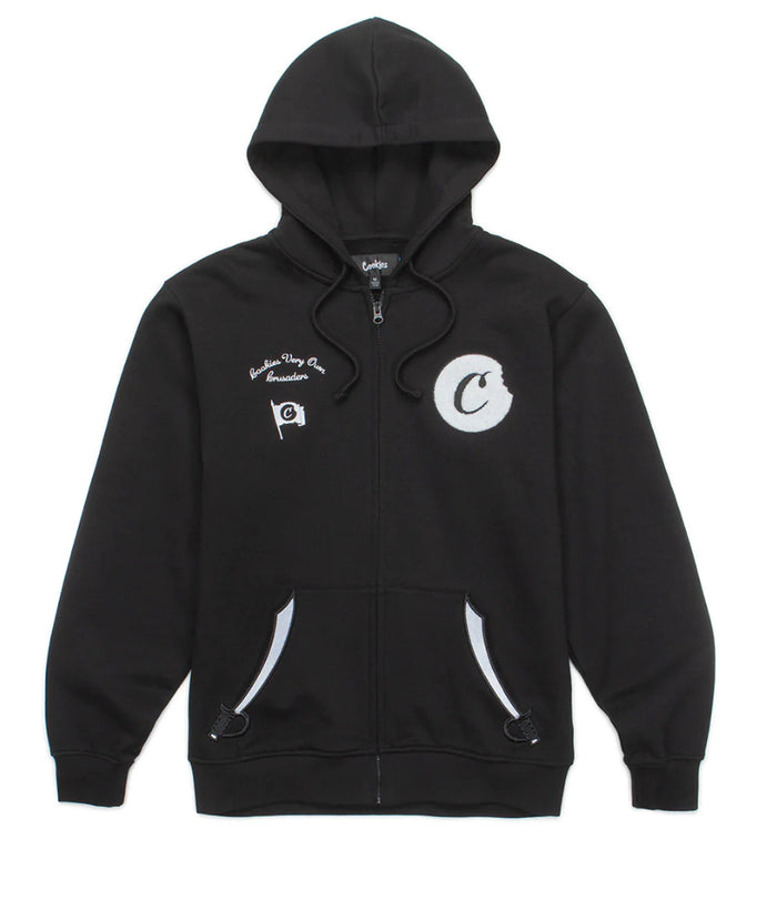 COOKIES-CRUSADERS ZIP HOODIE-CM234HFC02