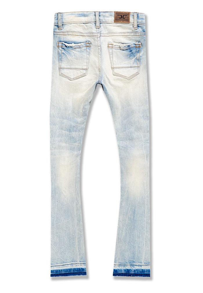 JORDAN CRAIG KIDS STACKED ROCKPORT DENIM (ICE LAGER)-JTF1167RK