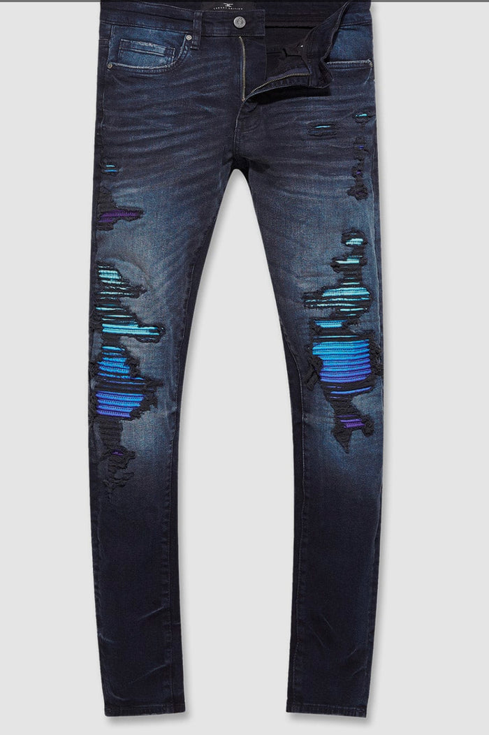 JORDAN CRAIG-ROSS - PARADISE DENIM (DEEP BLUE)-JR1080