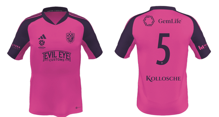 GOLD COAST KNIGHTS Men's Condivo Away Goalkeeper Jersey (HB5395-655-2246-A11) Apparel Adidas Club Zone