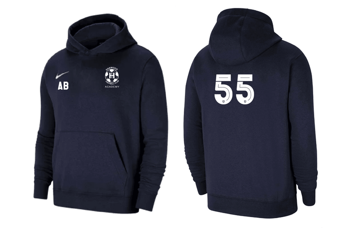 HANWOOD FC ACADEMY Youth Park 20 Hoodie (CW6896-451) HANWOOD FC ACADEMY Nike Club Zone