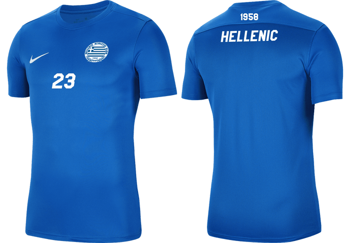 HELLENIC AC Men's Park 7 Jersey - Mens Training Kit HELLENIC AC Nike Club Zone