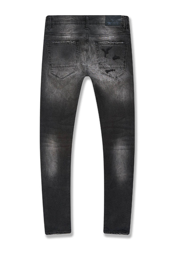 JORDANCRAIG-BIG MEN'S MARTIN ELMHURST DENIM (BLACK SHADOW)-JT1208