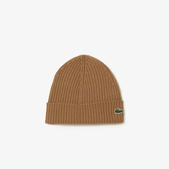 LACOSTE-Unisex Ribbed Wool Beanie-RB0001 51 SIX