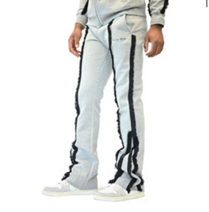 So tu veux-Gray Dare Devil Flare Jogger-TV0095