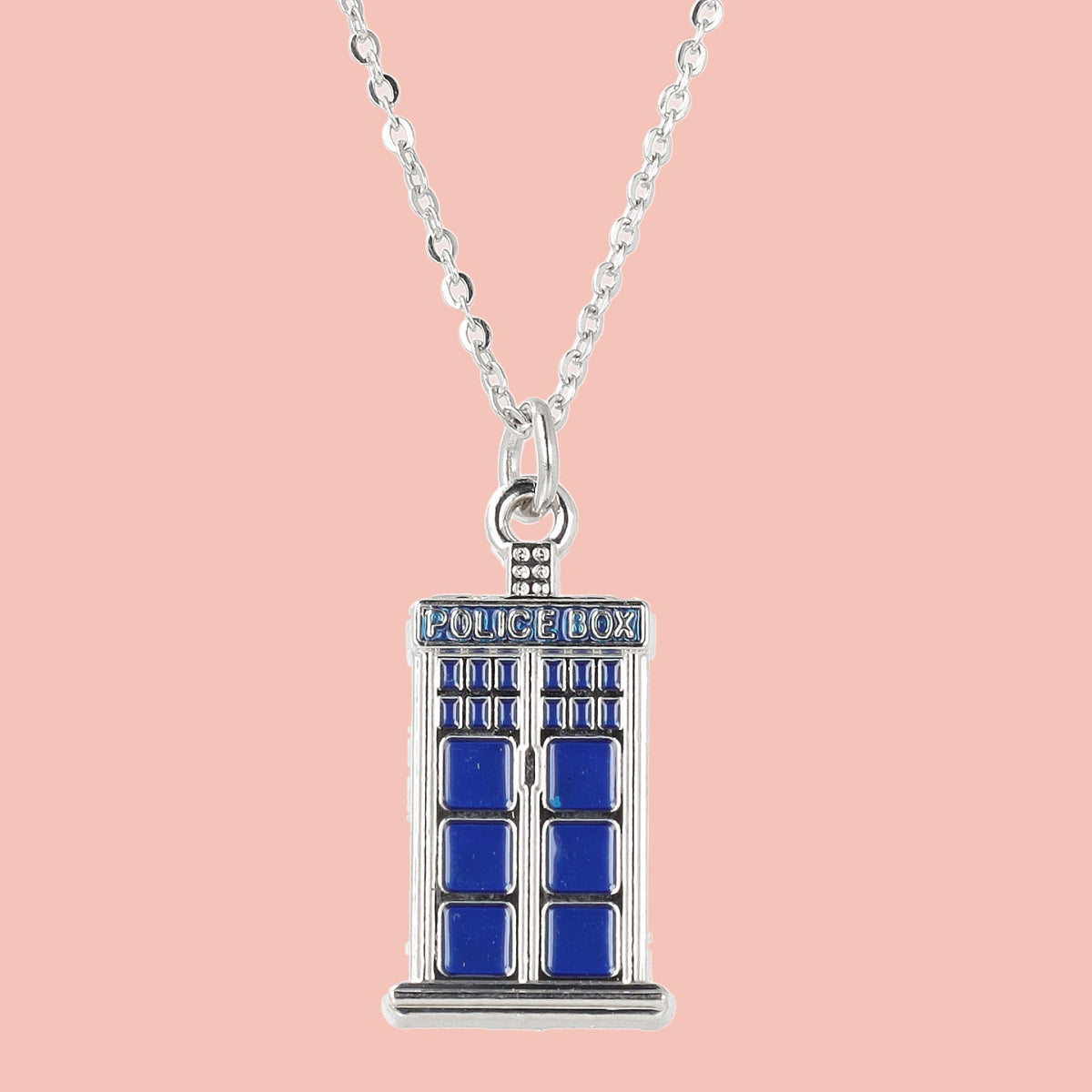 Tardis Necklace