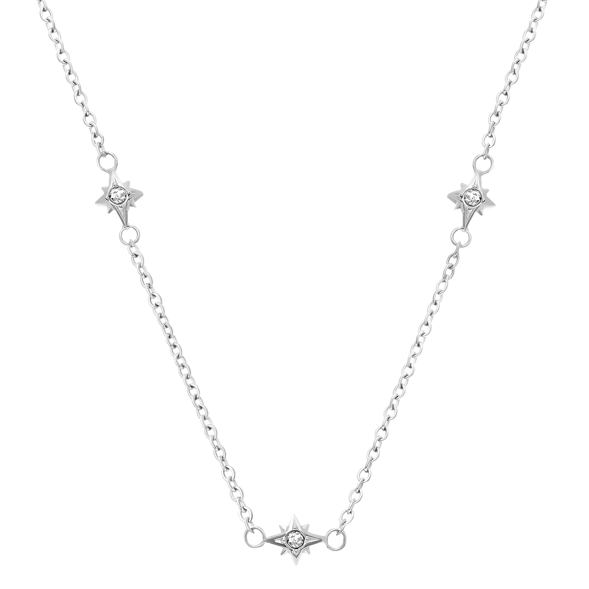 Padlock Necklace (Silver)