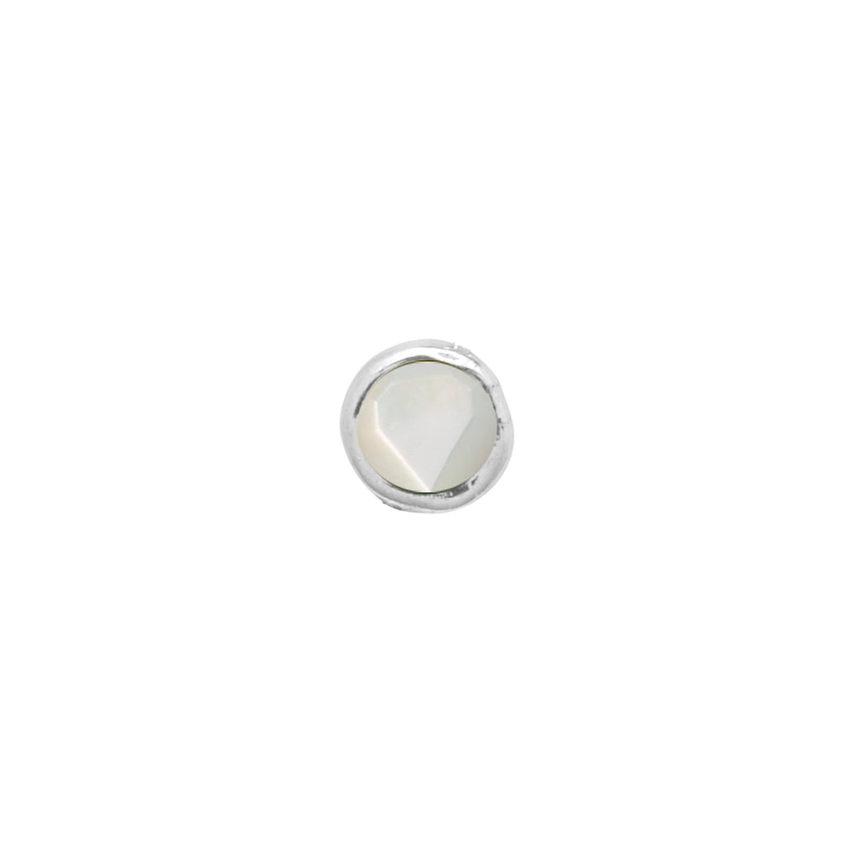 Made Mine Charms - Round Birthstone Charms (Silver)
