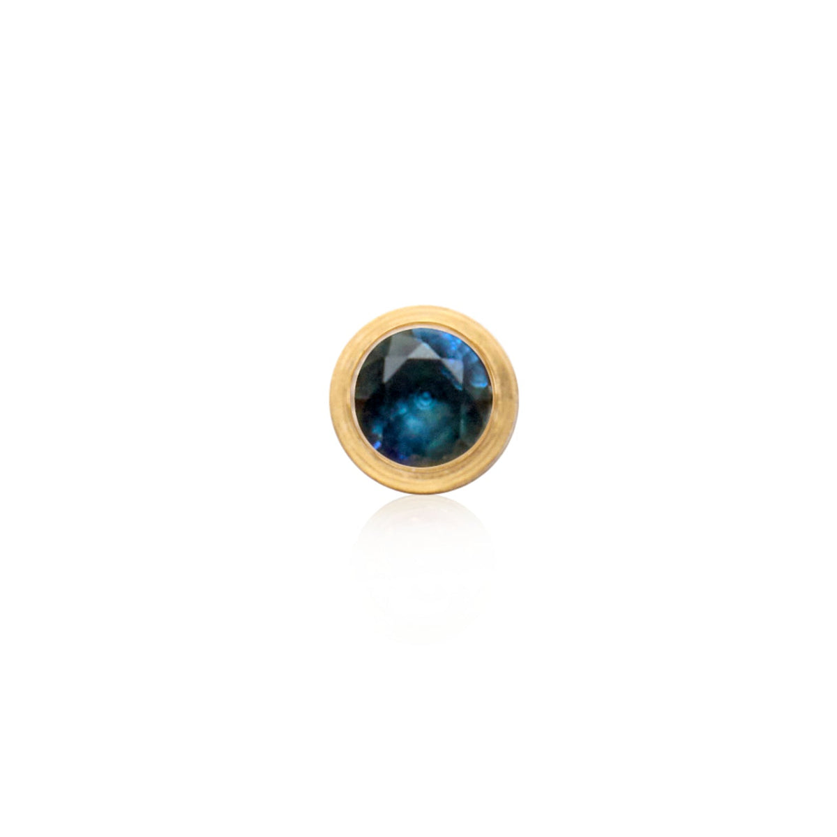 Birthstone Huggie Hoops (Gold)