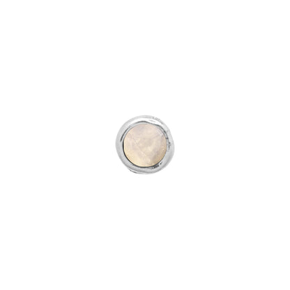 Made Mine Charms - Round Birthstone Charms (Silver)