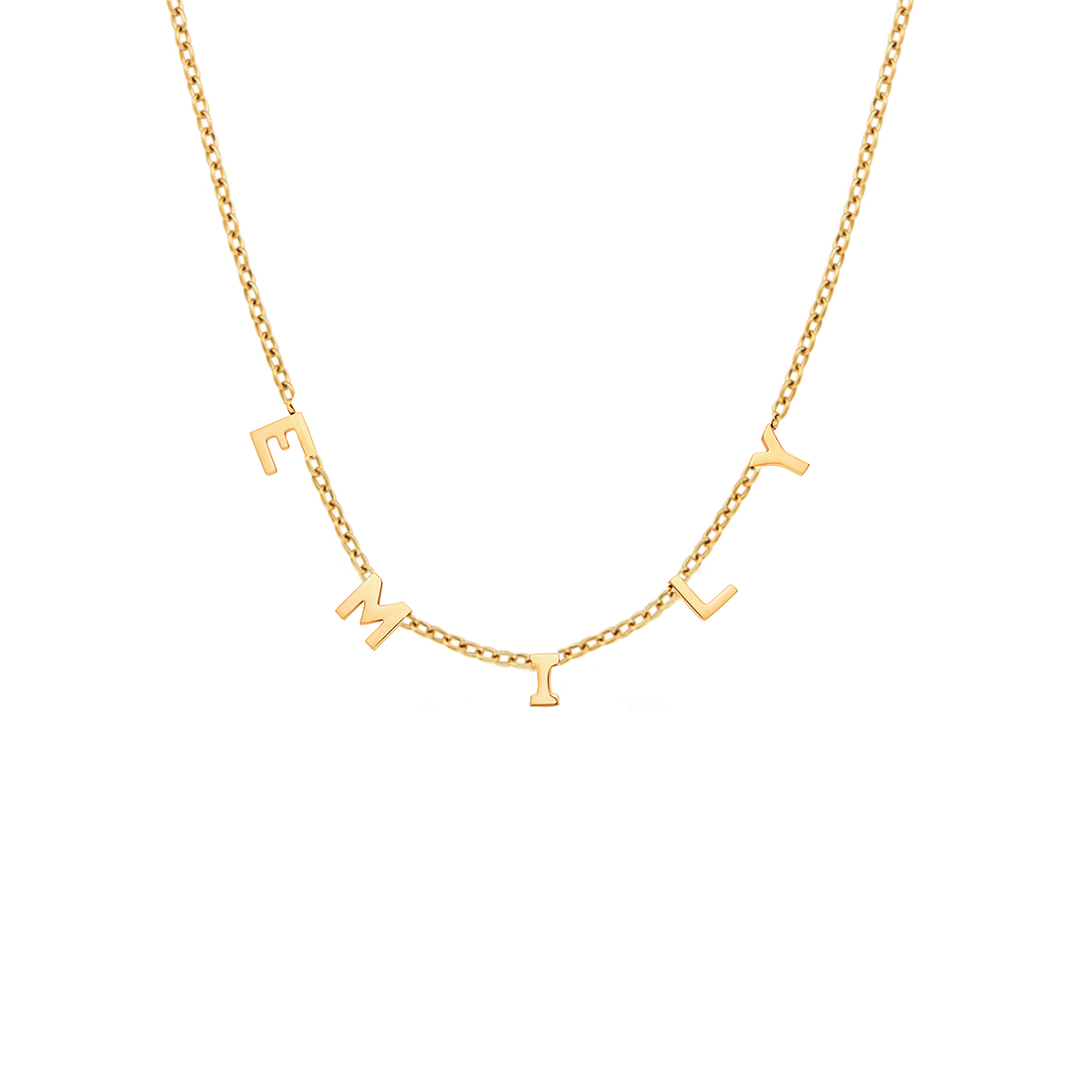 Made Mine Name Necklace - Gold