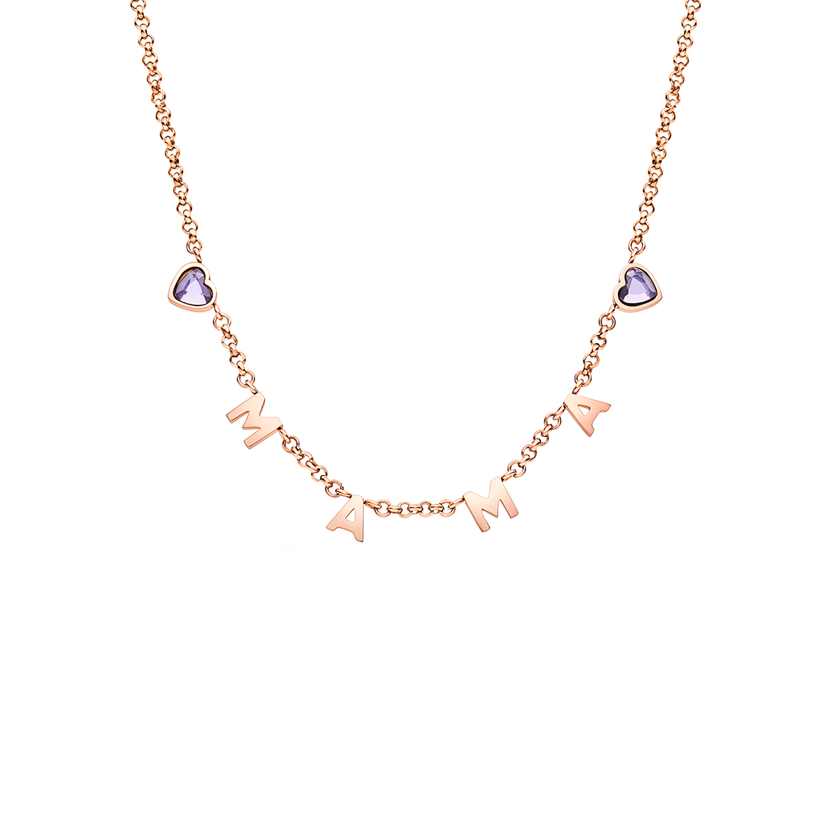 Made Mine Name Necklace - Rose Gold