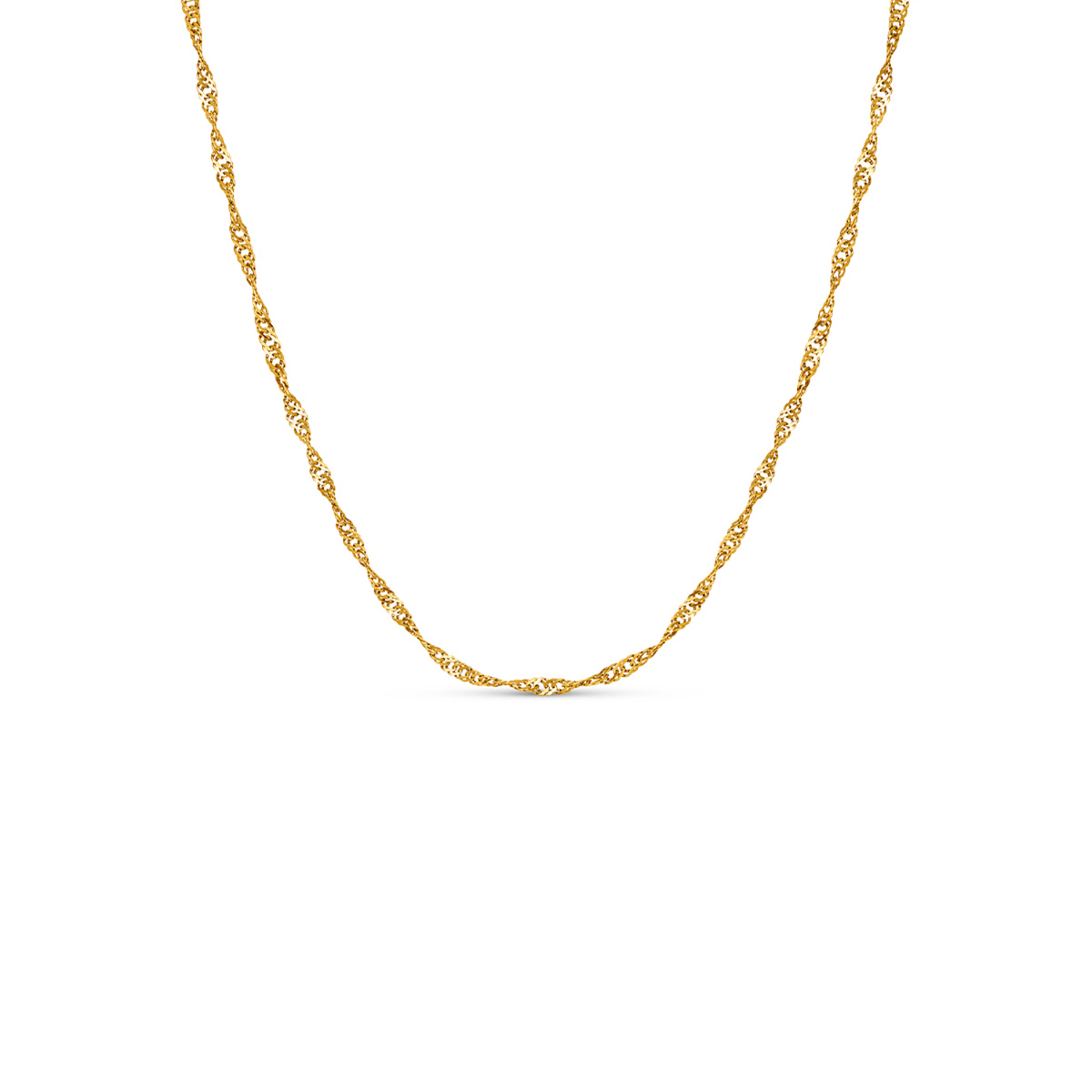 Pale Pink Opal Cushion Necklace (Gold)