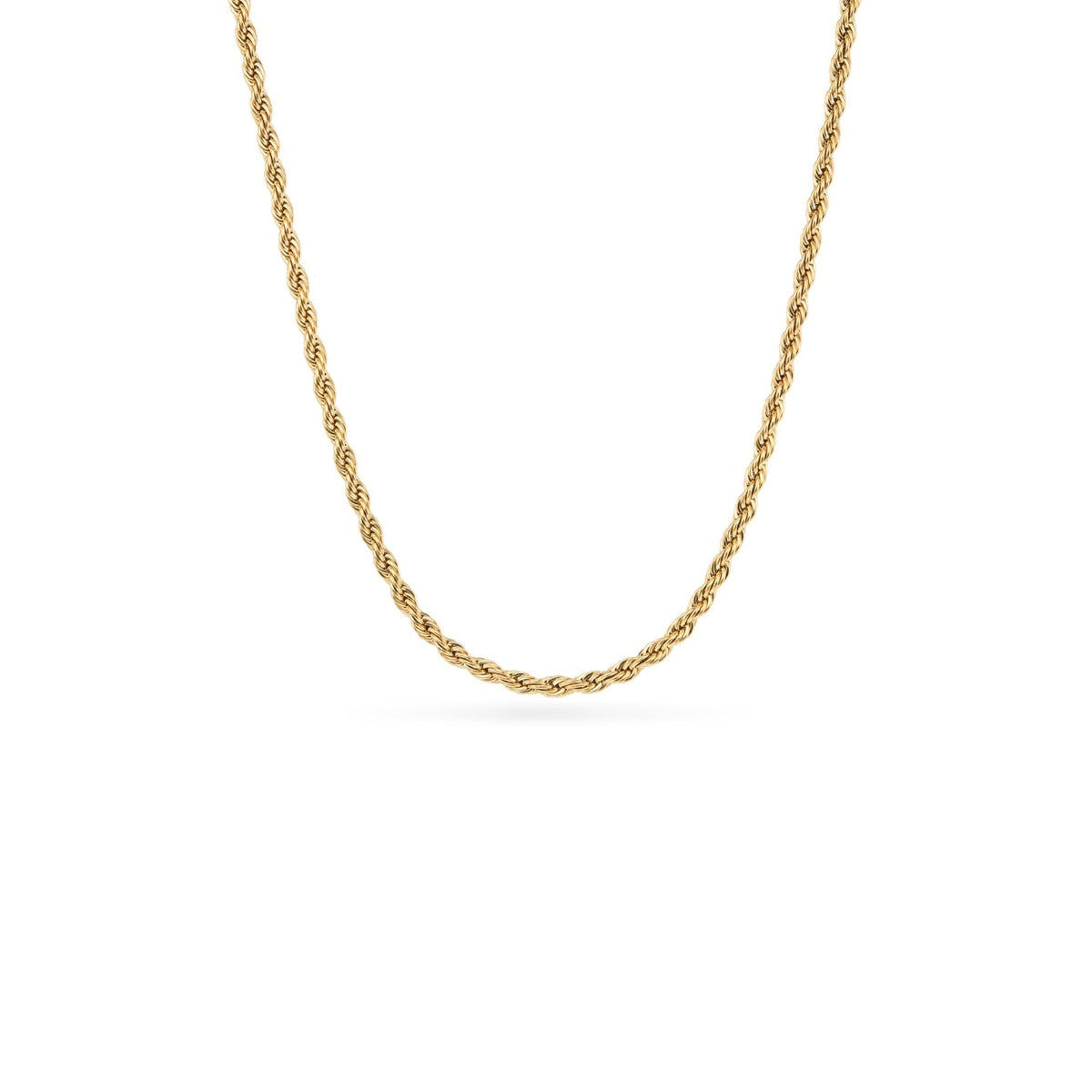 Mother of Pearl Cushion Necklace (Gold)