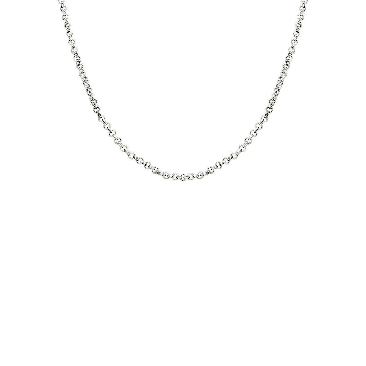 Cursive Name Necklace (Silver)