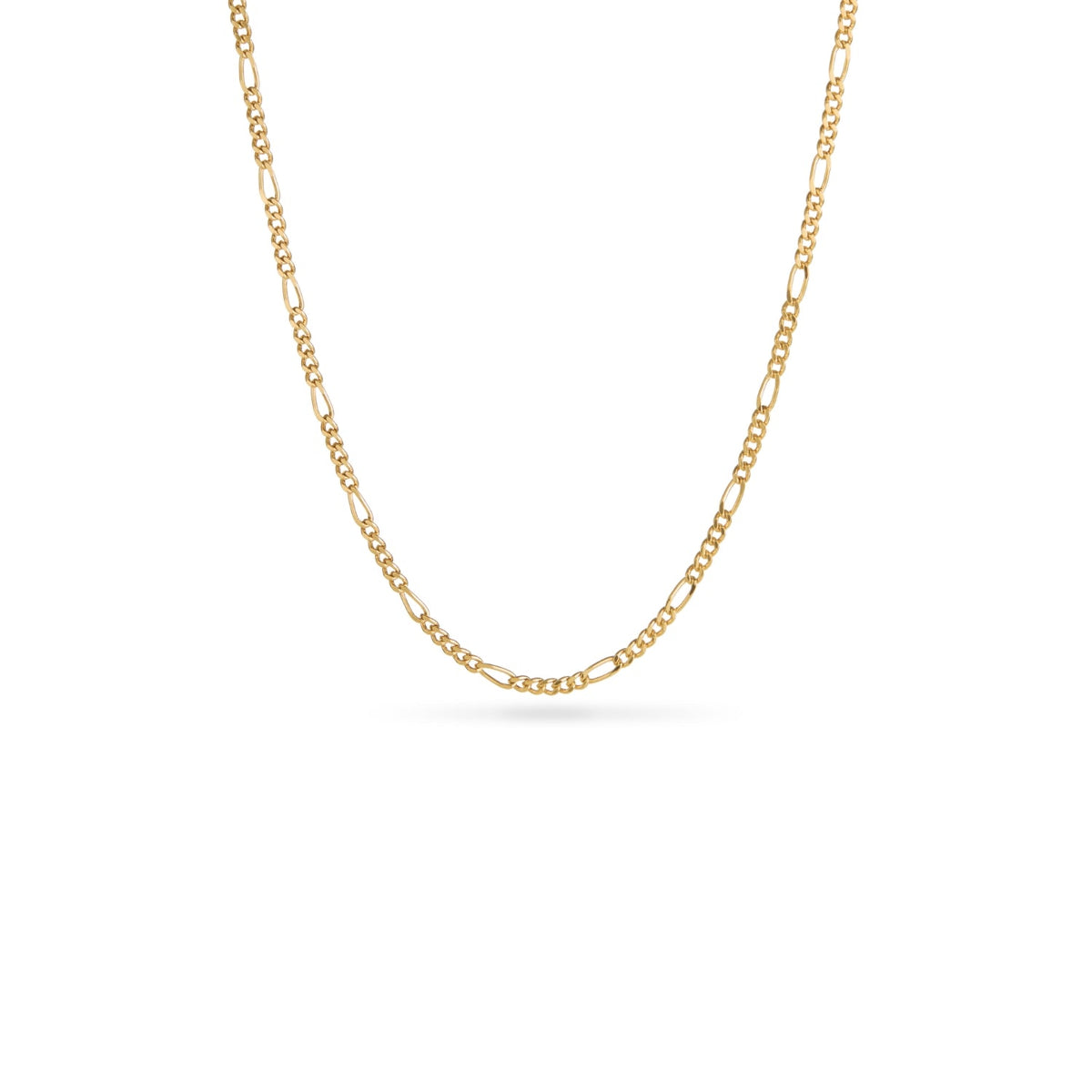 Organic Fingerprint Droplet Necklace (Gold)
