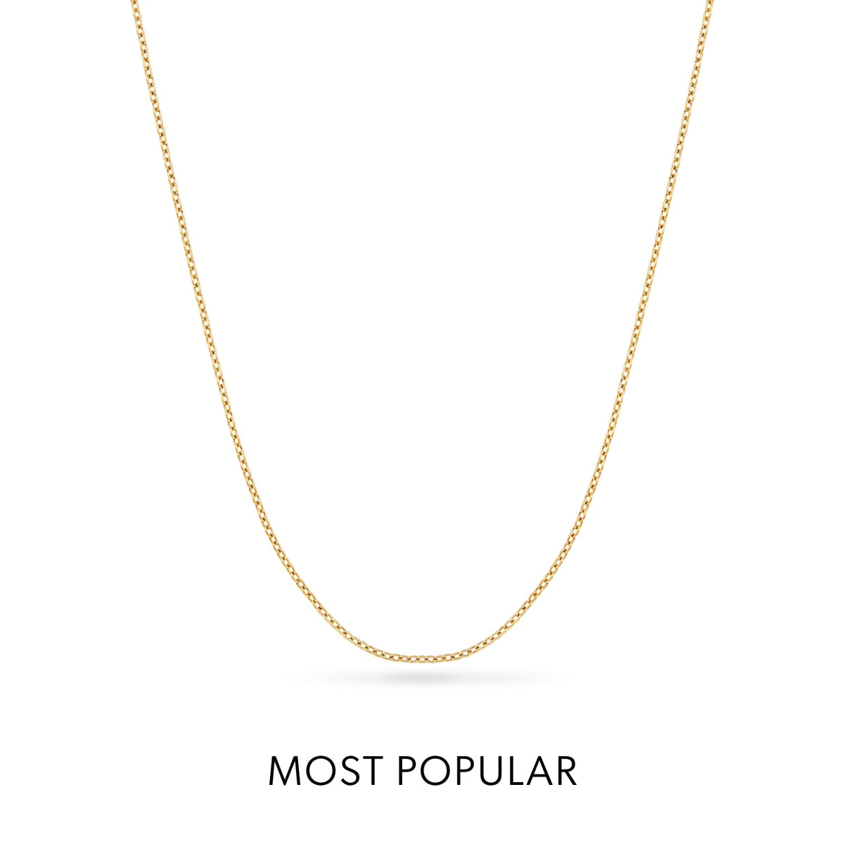 Layering Fine Chain Necklace (Gold)