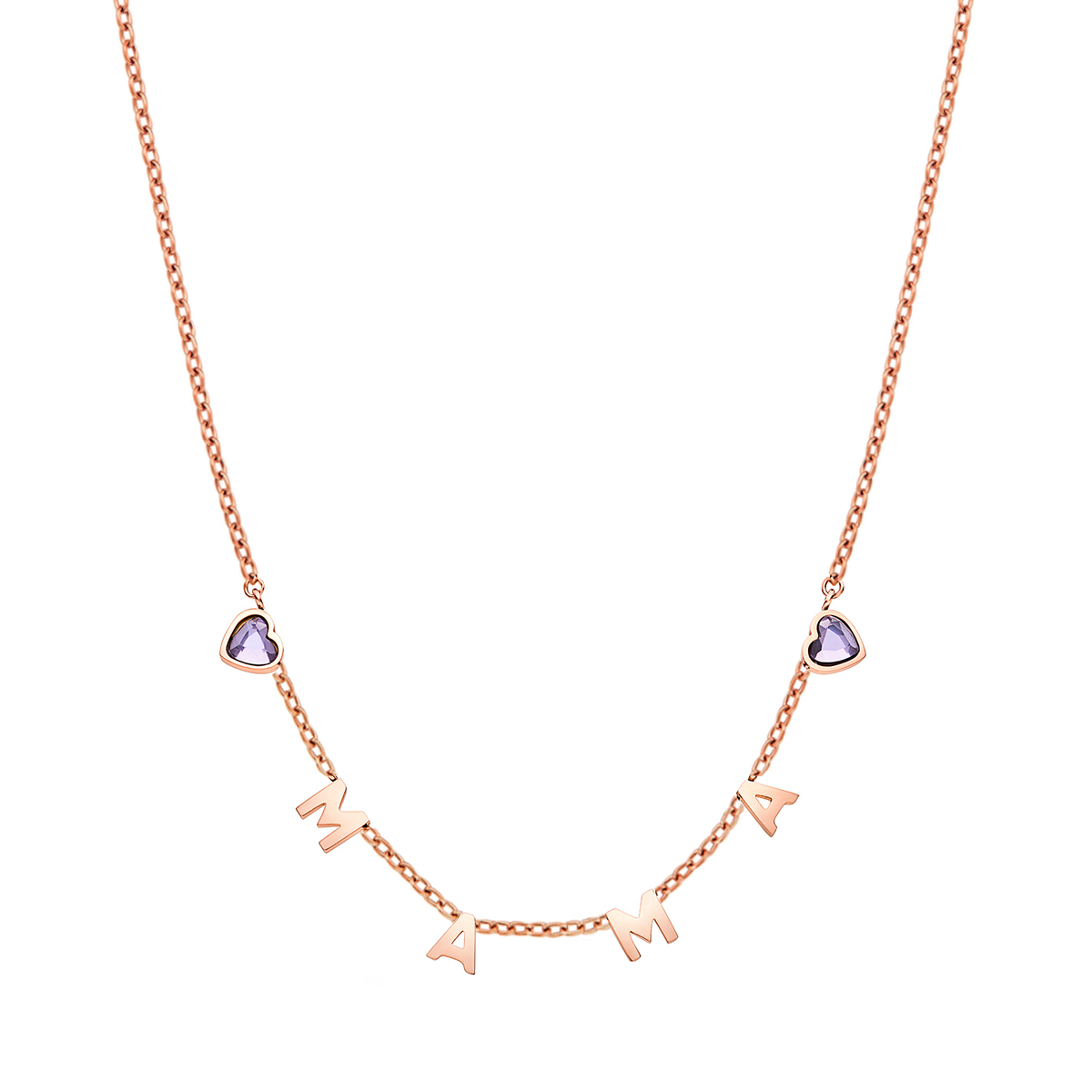 Made Mine Name Necklace - Rose Gold