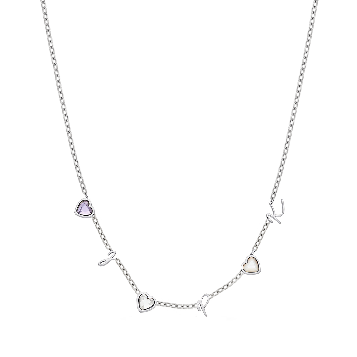 Made Mine Charm Necklace (Silver)