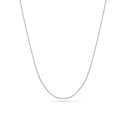 Heart Photo Locket Necklace (Silver)