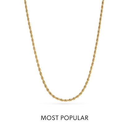 Blue Lace Agate Cushion Necklace (Gold)