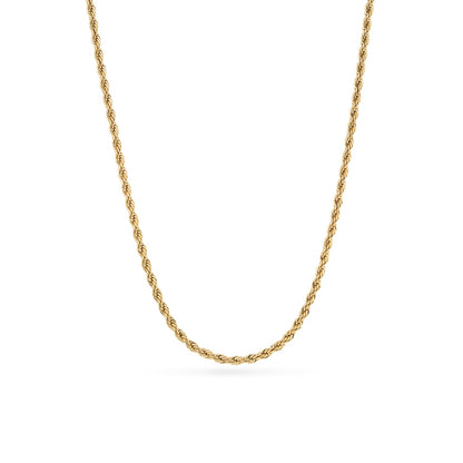 Double Heart Token Fingerprint Necklace (Gold & Silver)