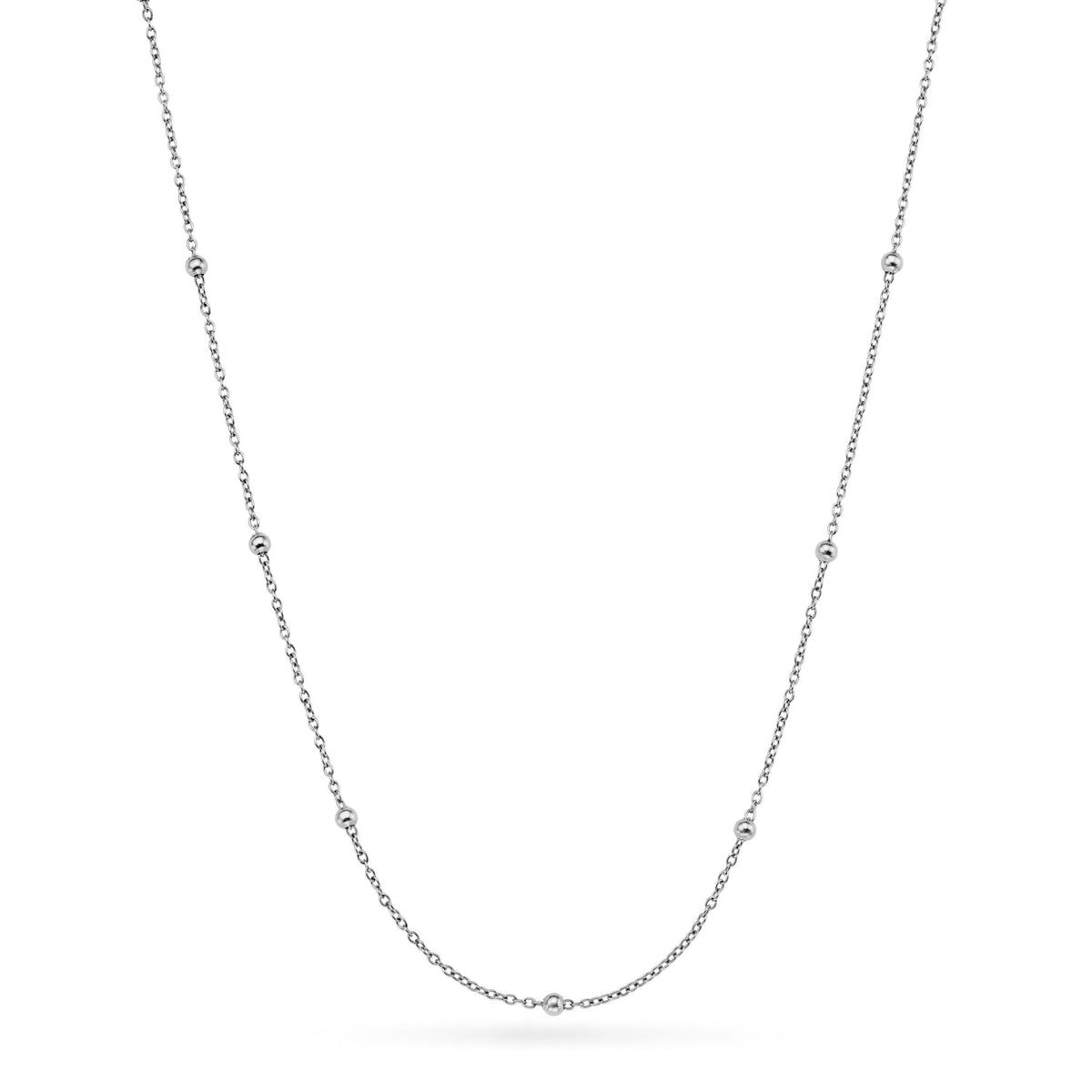 Sphere Chain Necklace (Silver)