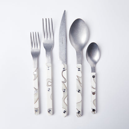 Bistrot Vintage Dune Flatware, 5-Piece Set