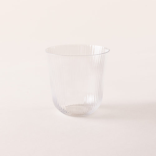 Ribbed Inku Glassware