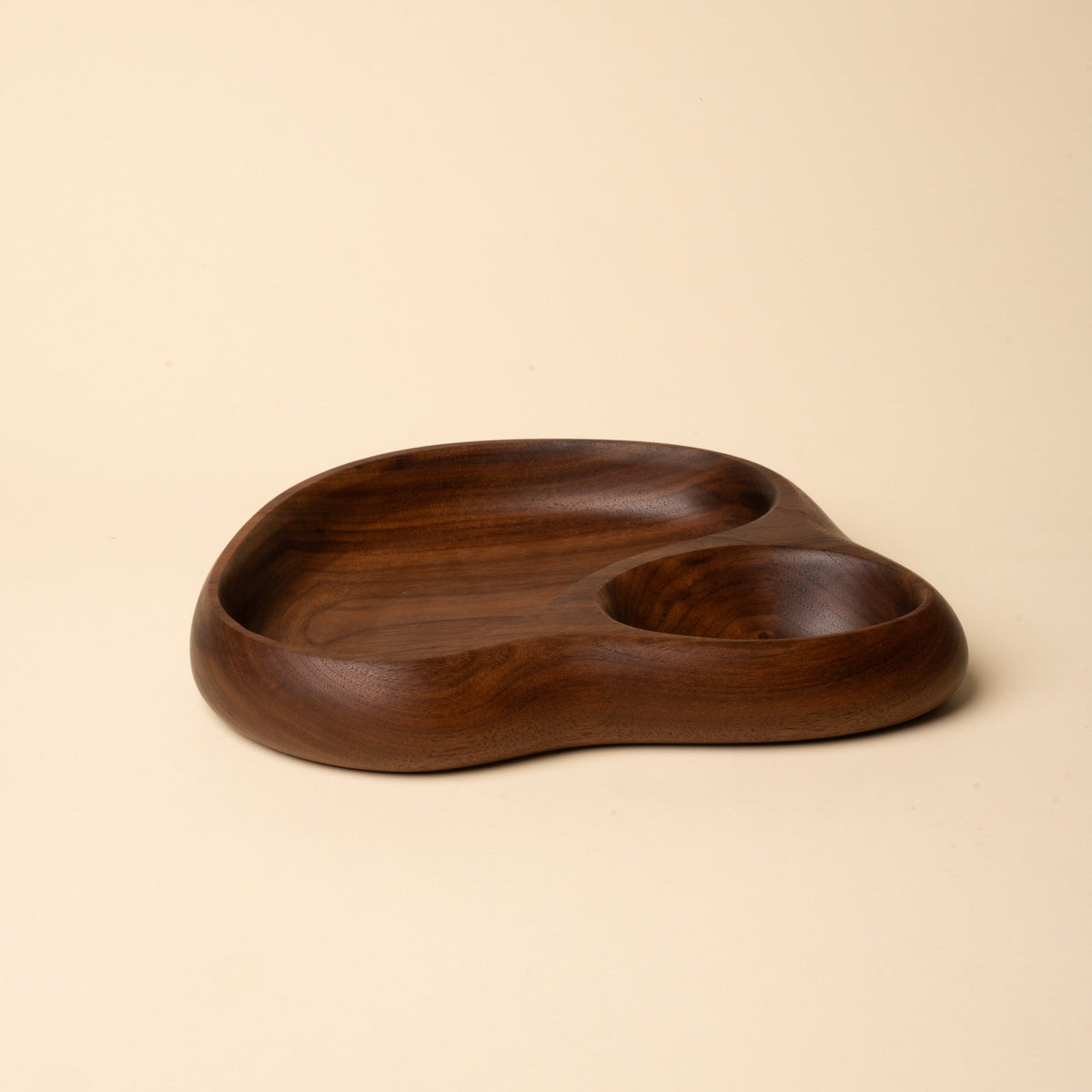 Sculptural Wood Tray