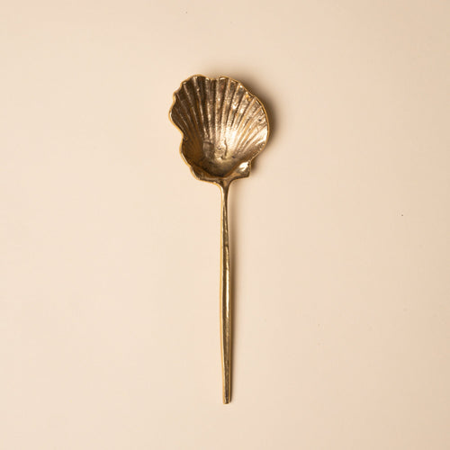 Brass Shell Spoons