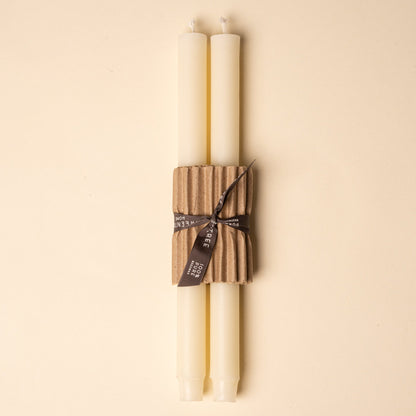 Beeswax Church Tapers, Set of 2