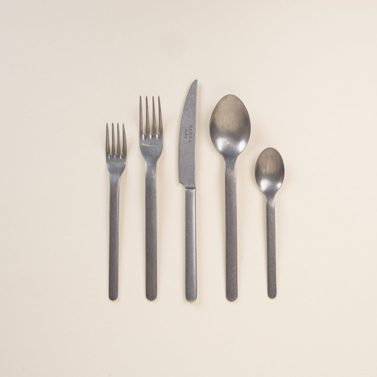 Loft Steel Flatware, 5-Piece Set