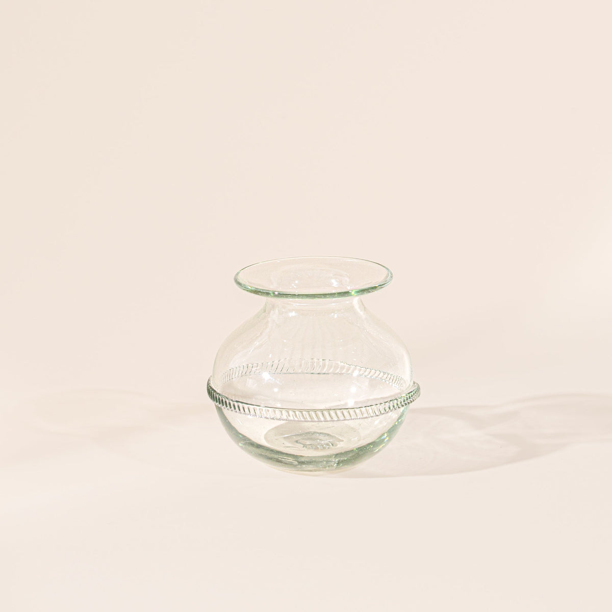 Banded Glass Vase