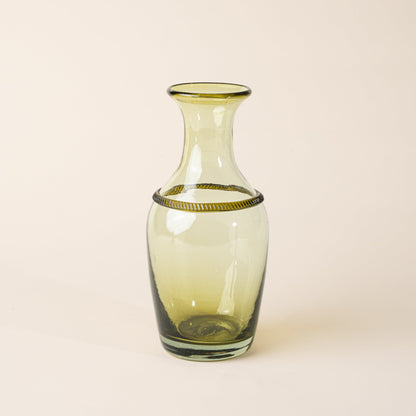 Banded Glass Vase