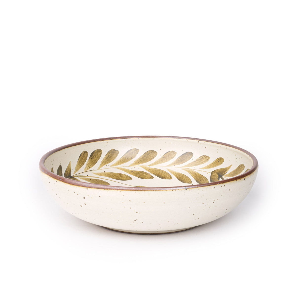Hand Painted Weeknight Serving Bowl, Tulip Crown