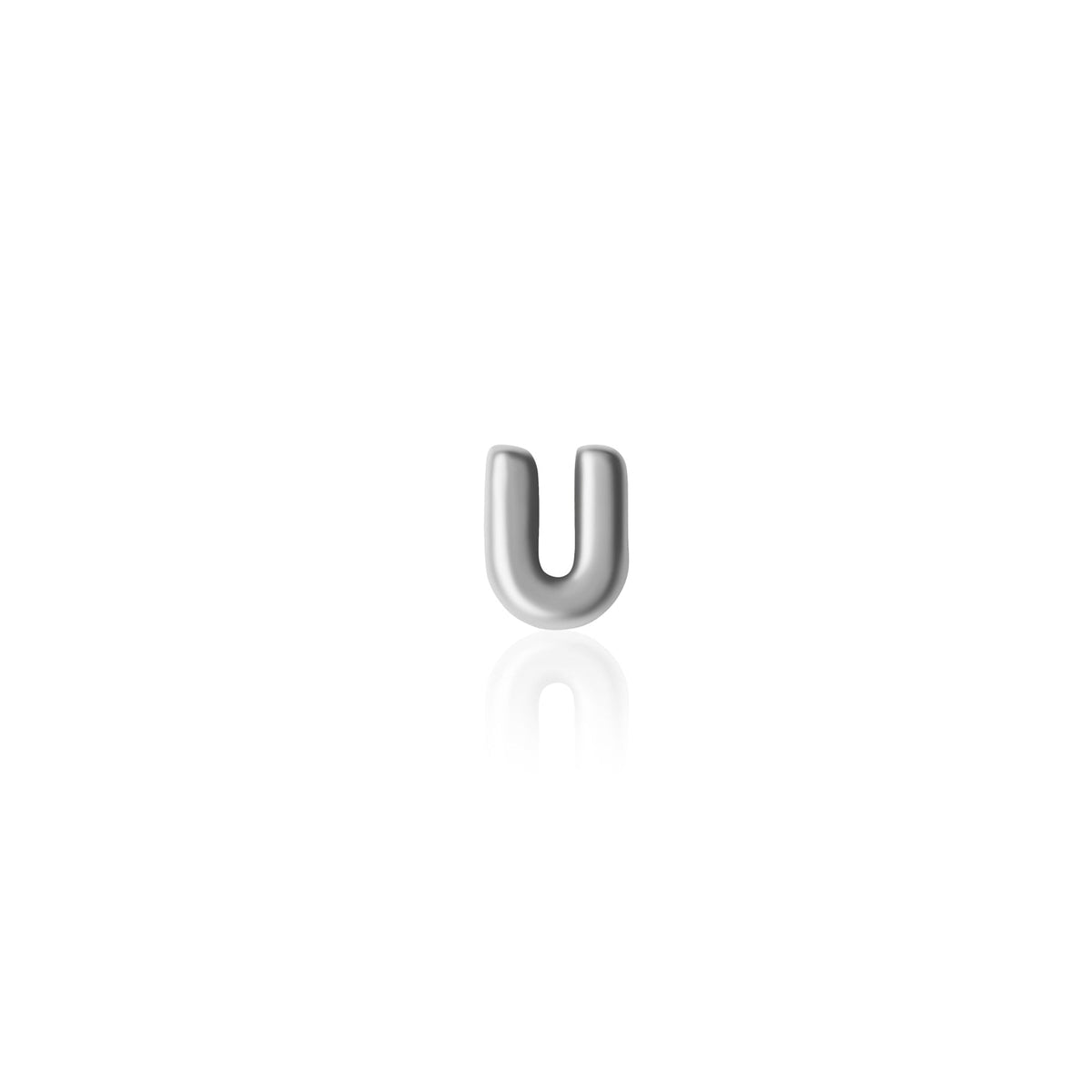 Fixed Charm - Bubble Initial Charm (Silver)