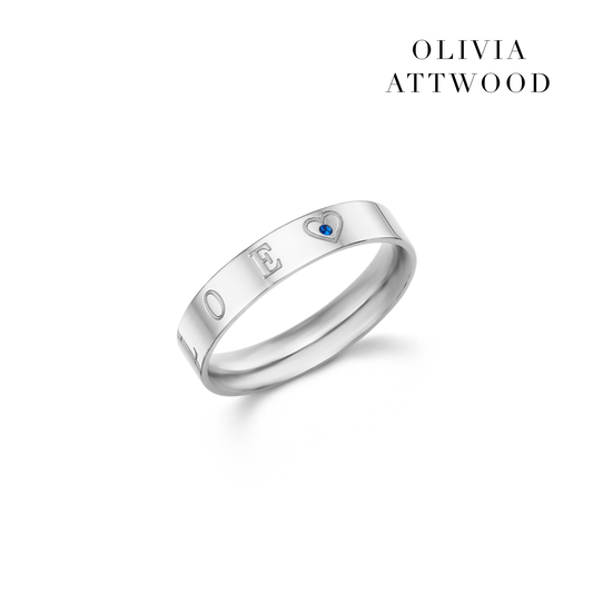 Custom Stamped Ring (Silver)