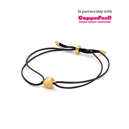 CoppaFeel! Charms for Charity Bracelet (Gold)