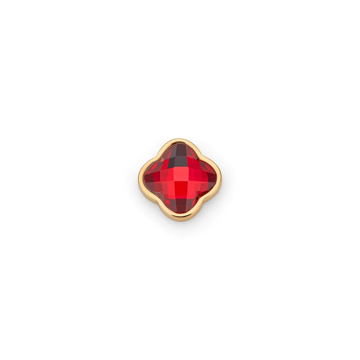 Clover Charms - Birthstone (Gold)
