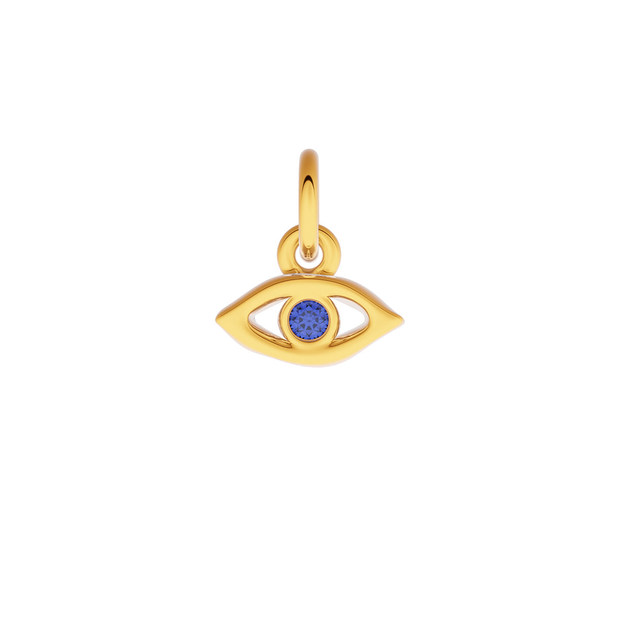 Made Mine Fine Charm - Molten Evil Eye (Gold)