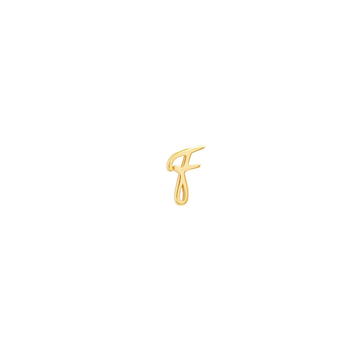 Made Mine Script Letter Bracelet (Gold) - TT