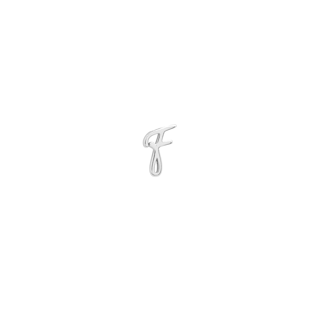 Made Mine Charms - Script Initial Charms (Silver)