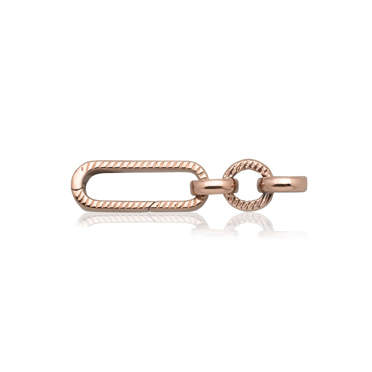 1.5-Inch Figaro Chain Extender (Rose Gold)