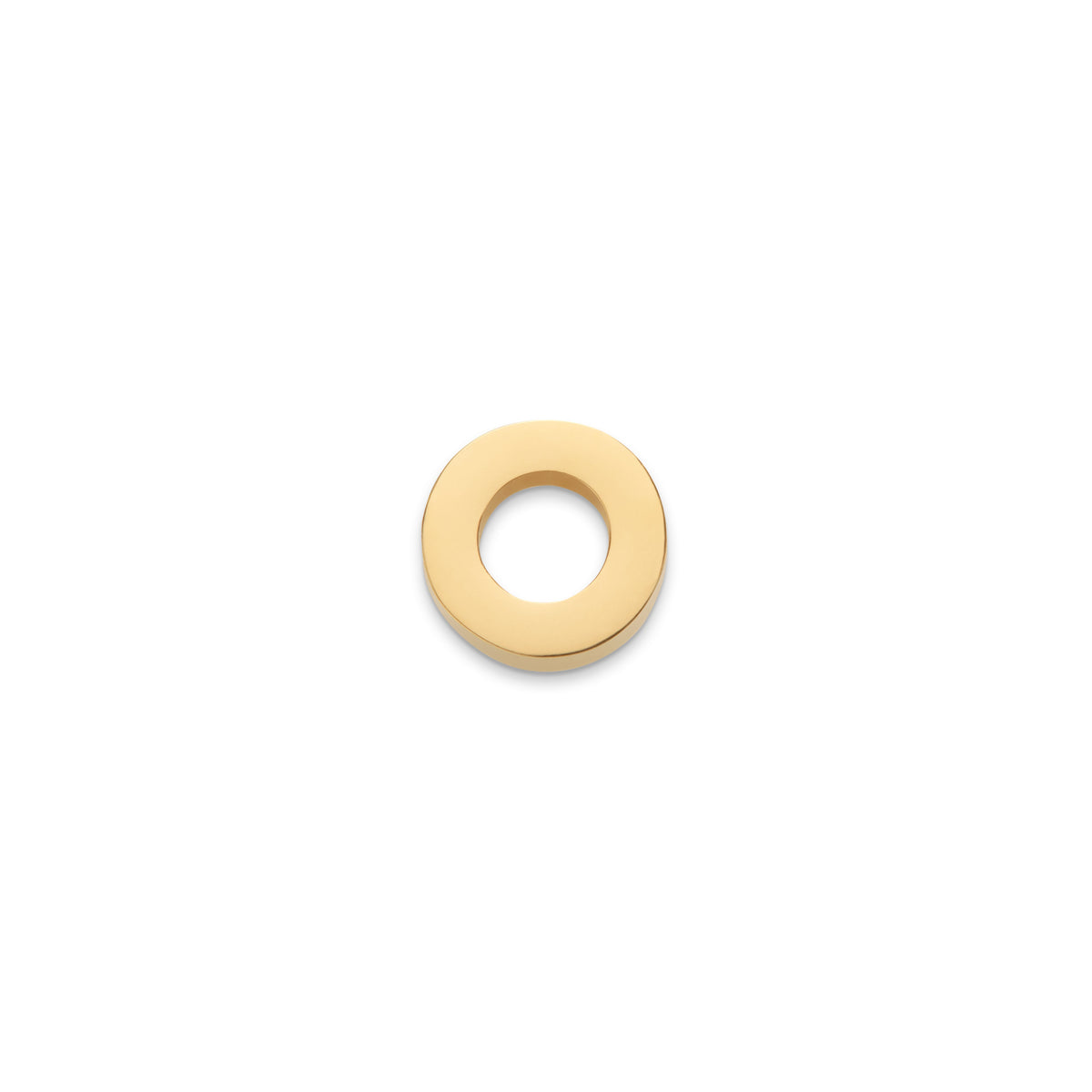 Made Mine Charms - Block Initial Charm (Gold)