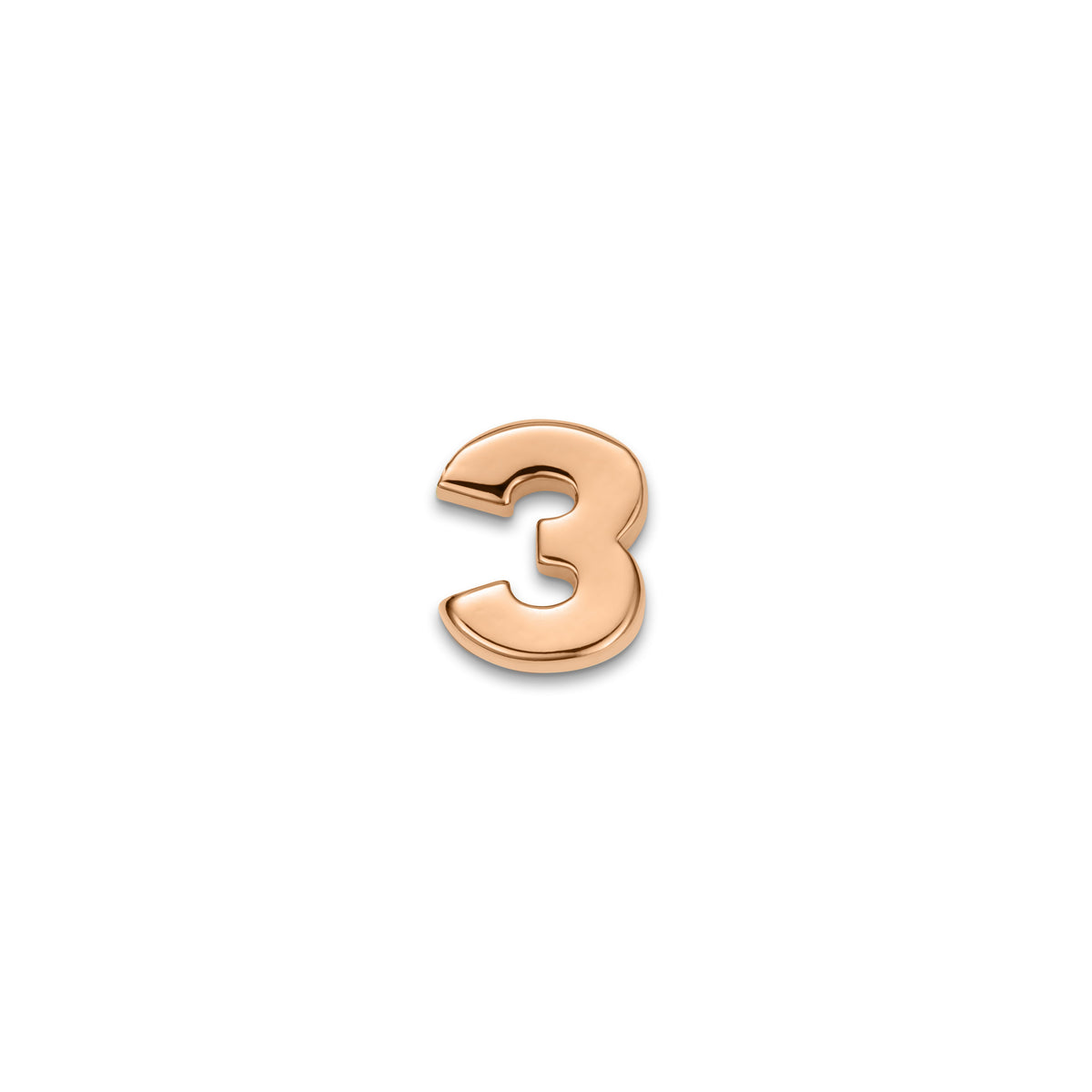 Made Mine Charms - Number Charms (Rose Gold)