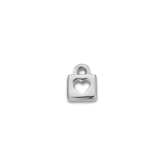 Made Mine Charms - Padlock Charm (Silver)