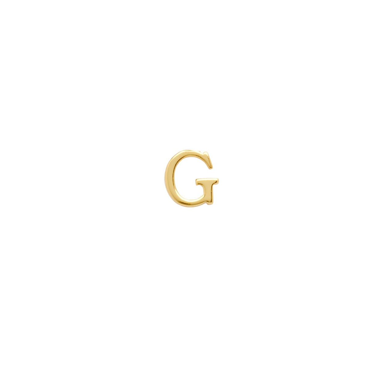 Made Mine Charms - Didot Initial Charm (Gold)